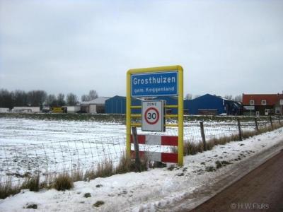 Grosthuizen is een dorp in de provincie Noord-Holland, in de streek West-Friesland, gem. Koggenland. Het was een zelfstandige gemeente t/m 1853. In 1854 over naar gem. Avenhorn, in 1979 over naar gem. Wester-Koggenland, in 2007 over naar gem. Koggenland.
